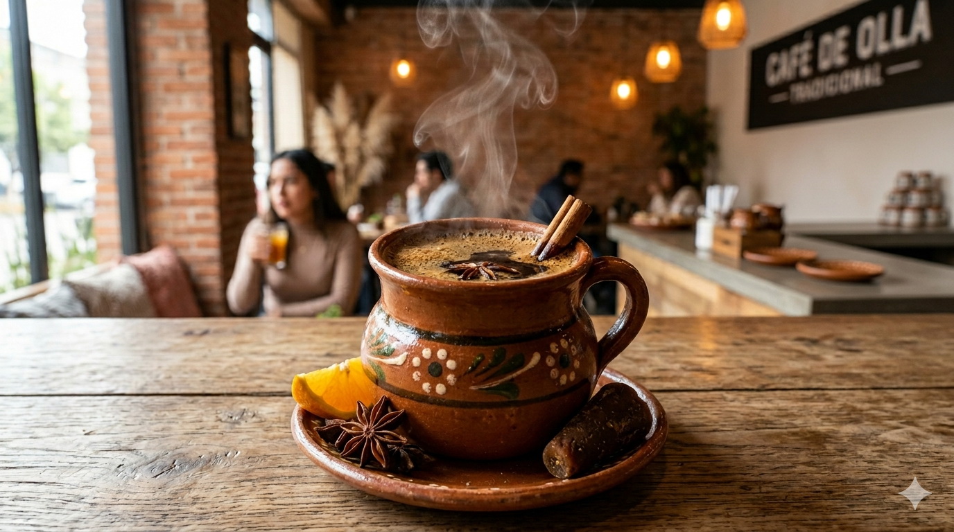Кофе по-мексикански (Cafe de Olla)